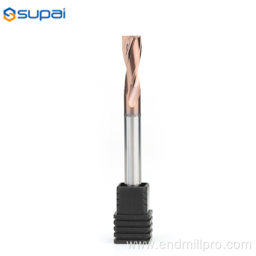 Tungsten Solid Carbide Flat End Drill with Coating